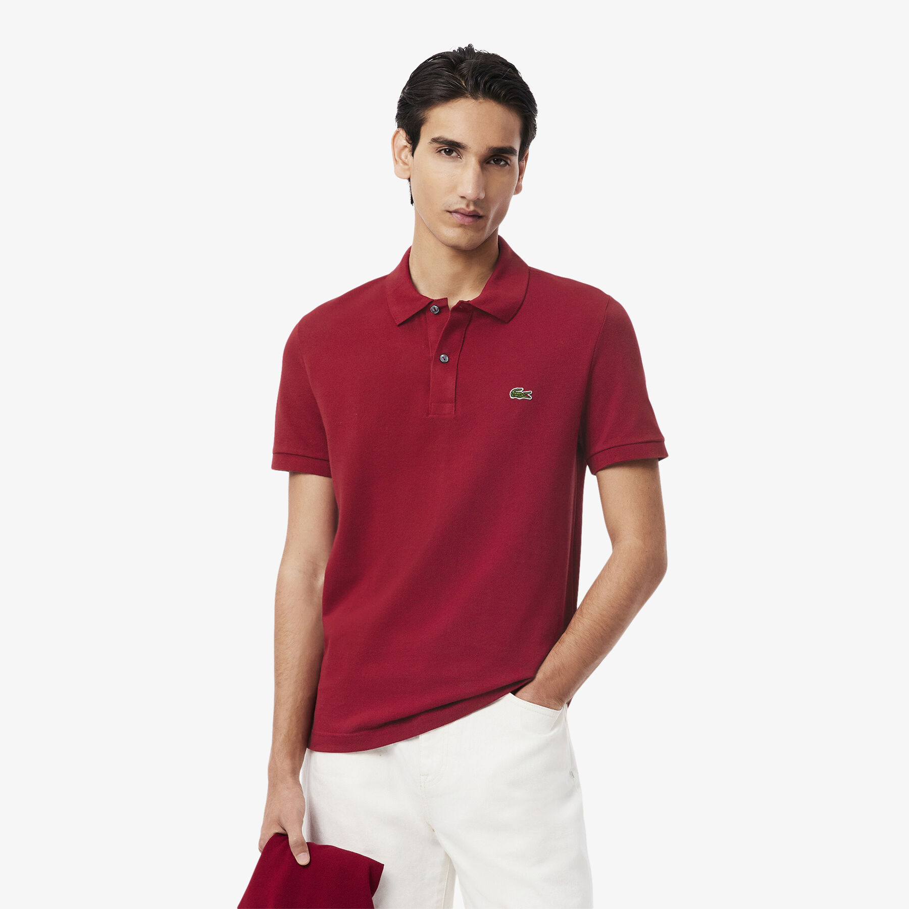 lacoste slim fit l 12 12 original polo shirt