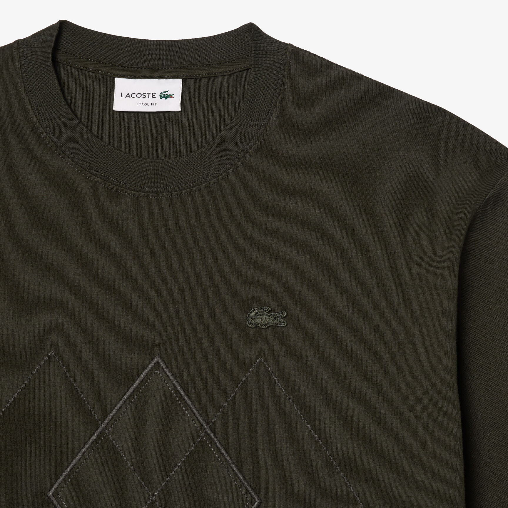 تي شيرت جيرسيه ثقيل الوزن فضفاض