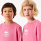lacoste signature print sweatshirt