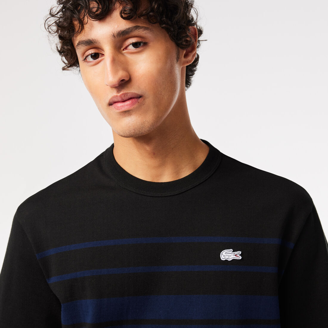 تيشيرت جيرسي مخطط صناعة فرنسية تيشيرت جيرسي مخطط صناعة فرنسية