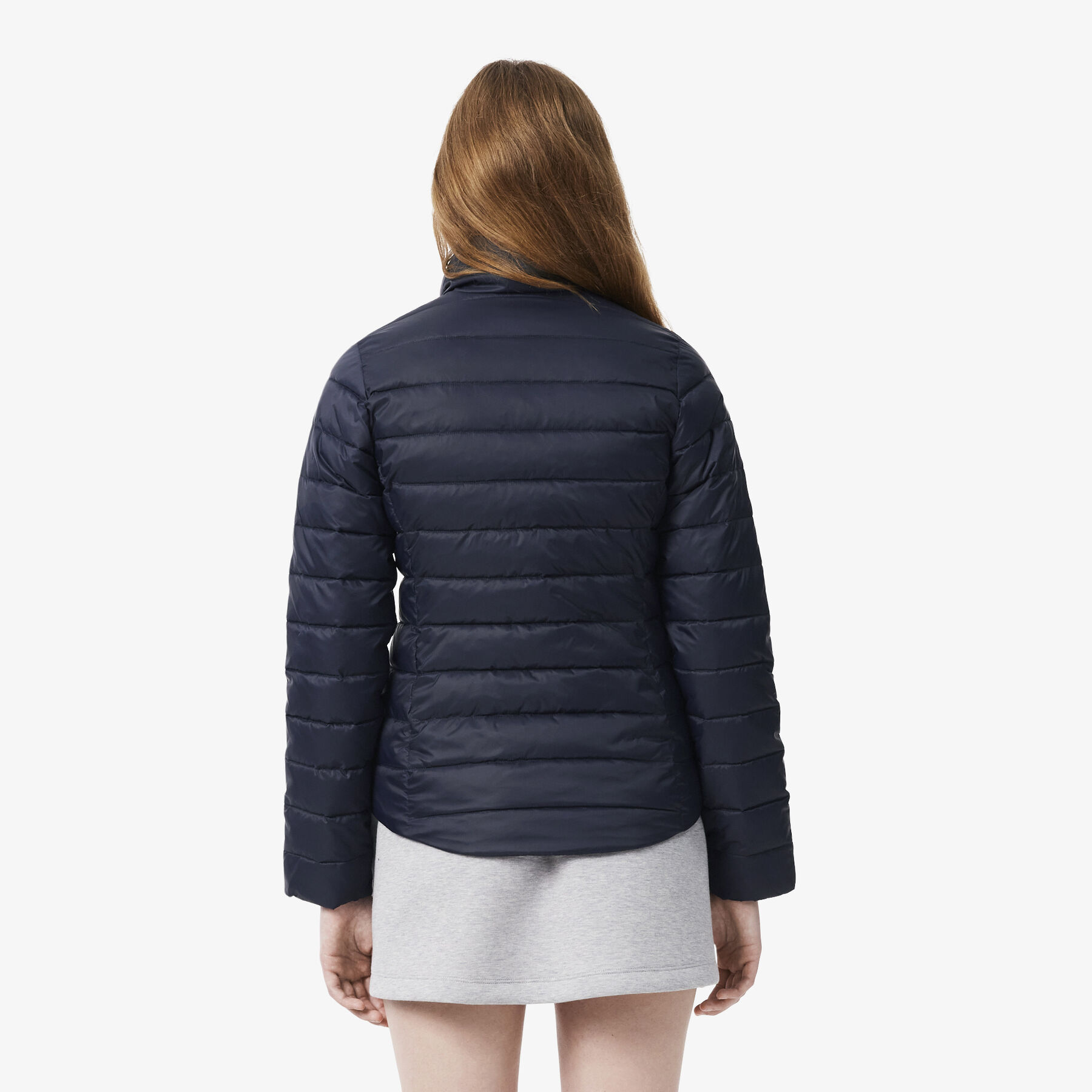 Water-Repellent Quilted Puffed Jacket lacoste water repellent quilted puffed jacket