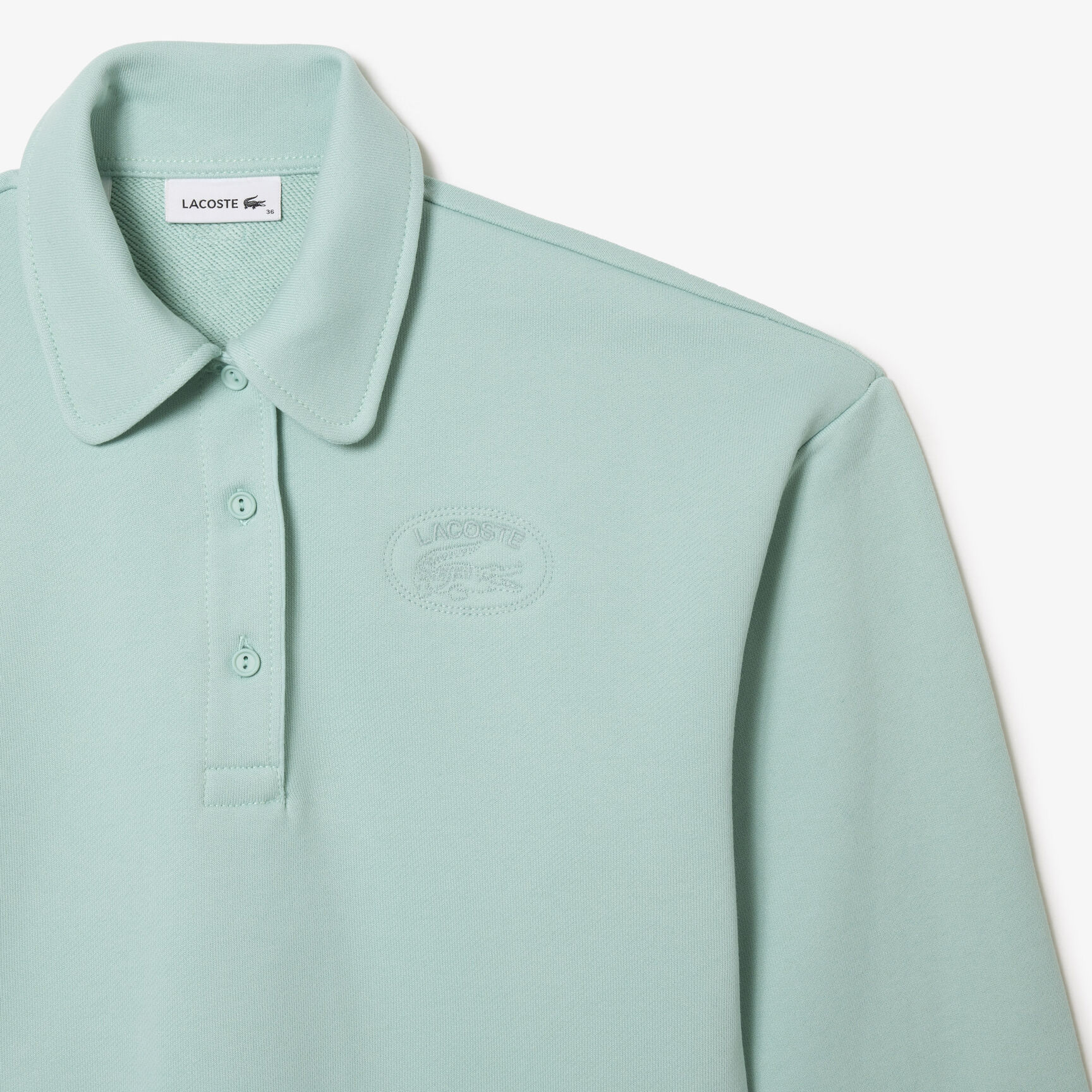 Lacoste Embroidered Polo Neck Jogger Sweatshirt Lacoste Embroidered Polo Neck Jogger Sweatshirt