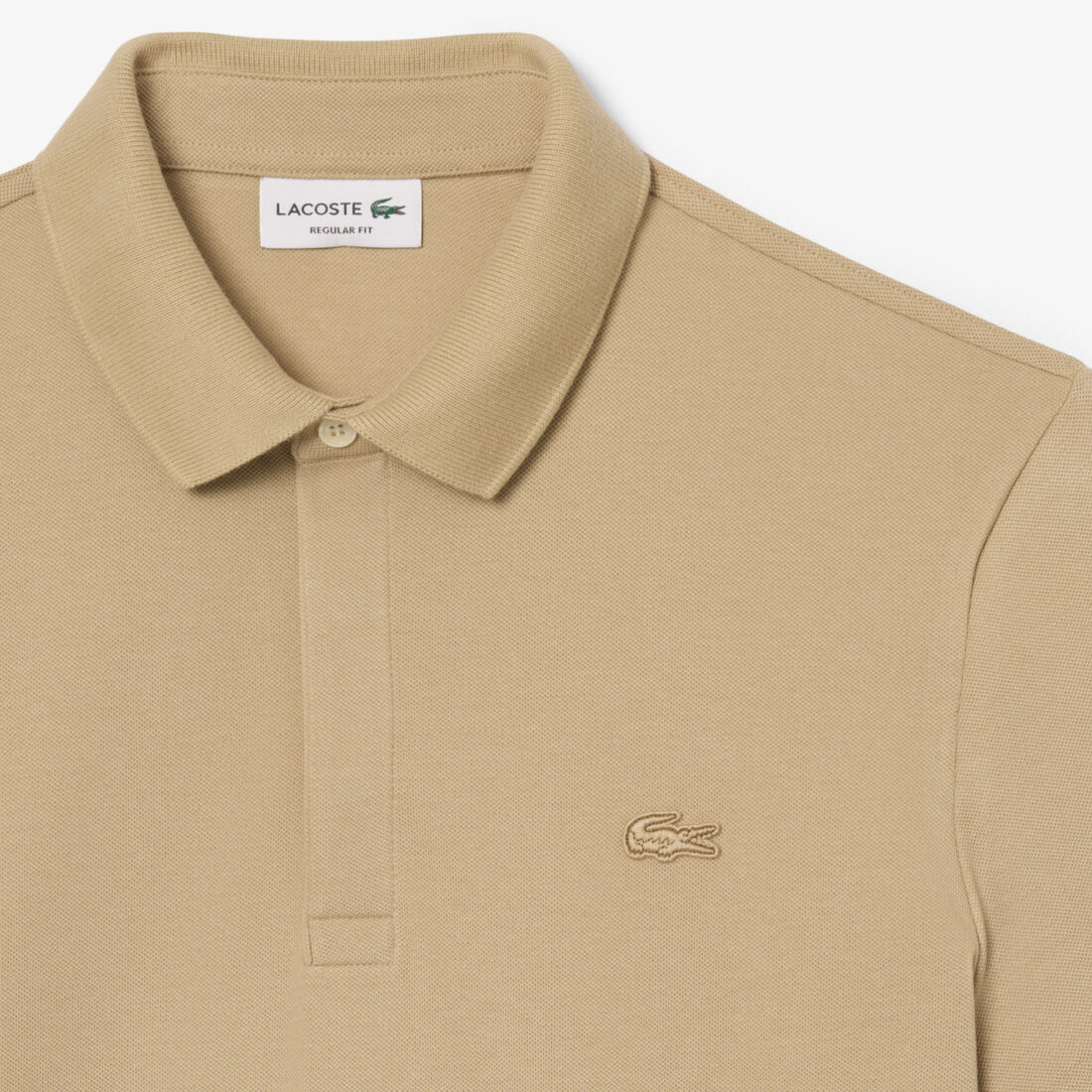 lacoste regular fit paris stretch pique polo shirt