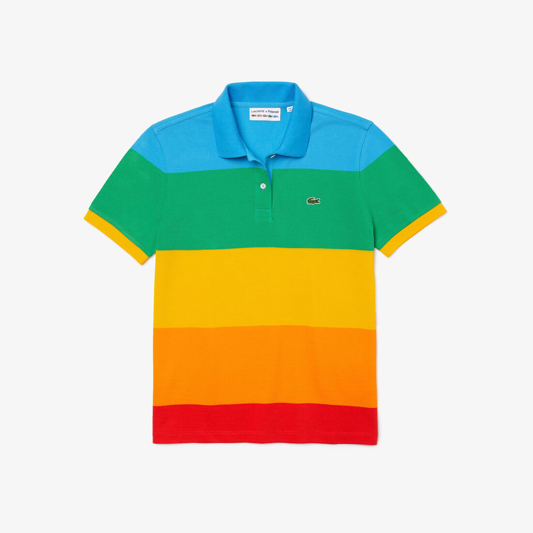 Women’s Polaroid Collaboration Color Striped Regular Fit Polo Women’s Polaroid Collaboration Color Striped Regular Fit Polo