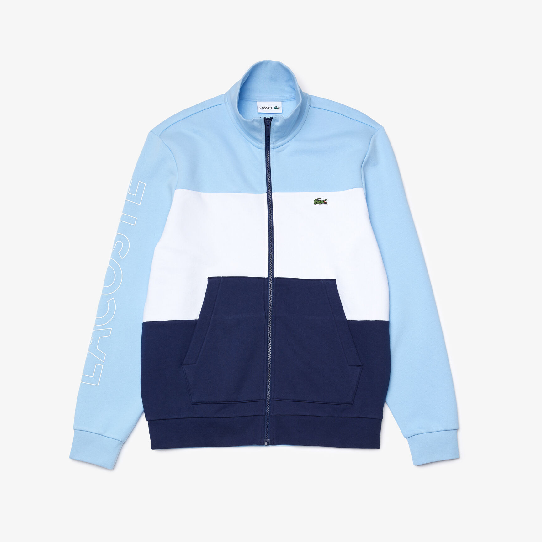 Men's Printed Colorblock Fleece Tracksuit Men's Printed Colorblock Fleece Tracksuit