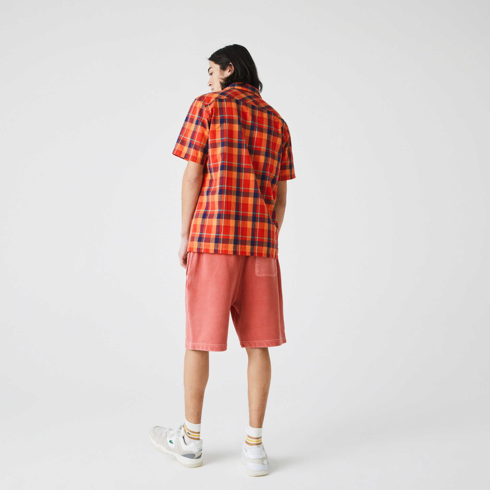 Men’s Hawaii Fit Check Cotton Fabric Shirt Men’s Hawaii Fit Check Cotton Fabric Shirt