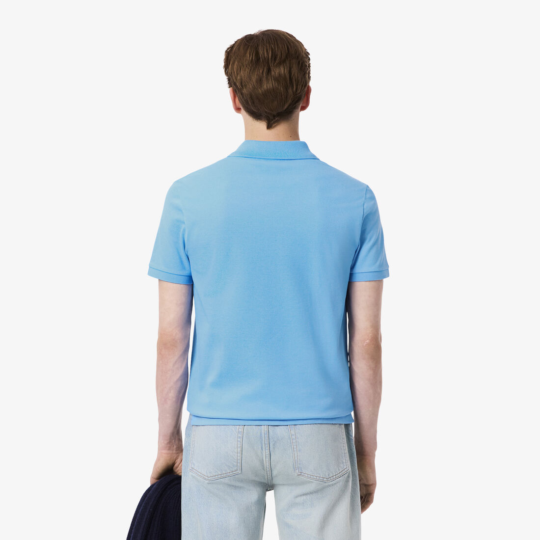 قميص بولو بيكيه بقصة ضيقة L.12.12 قميص بولو بيكيه بقصة ضيقة L.12.12