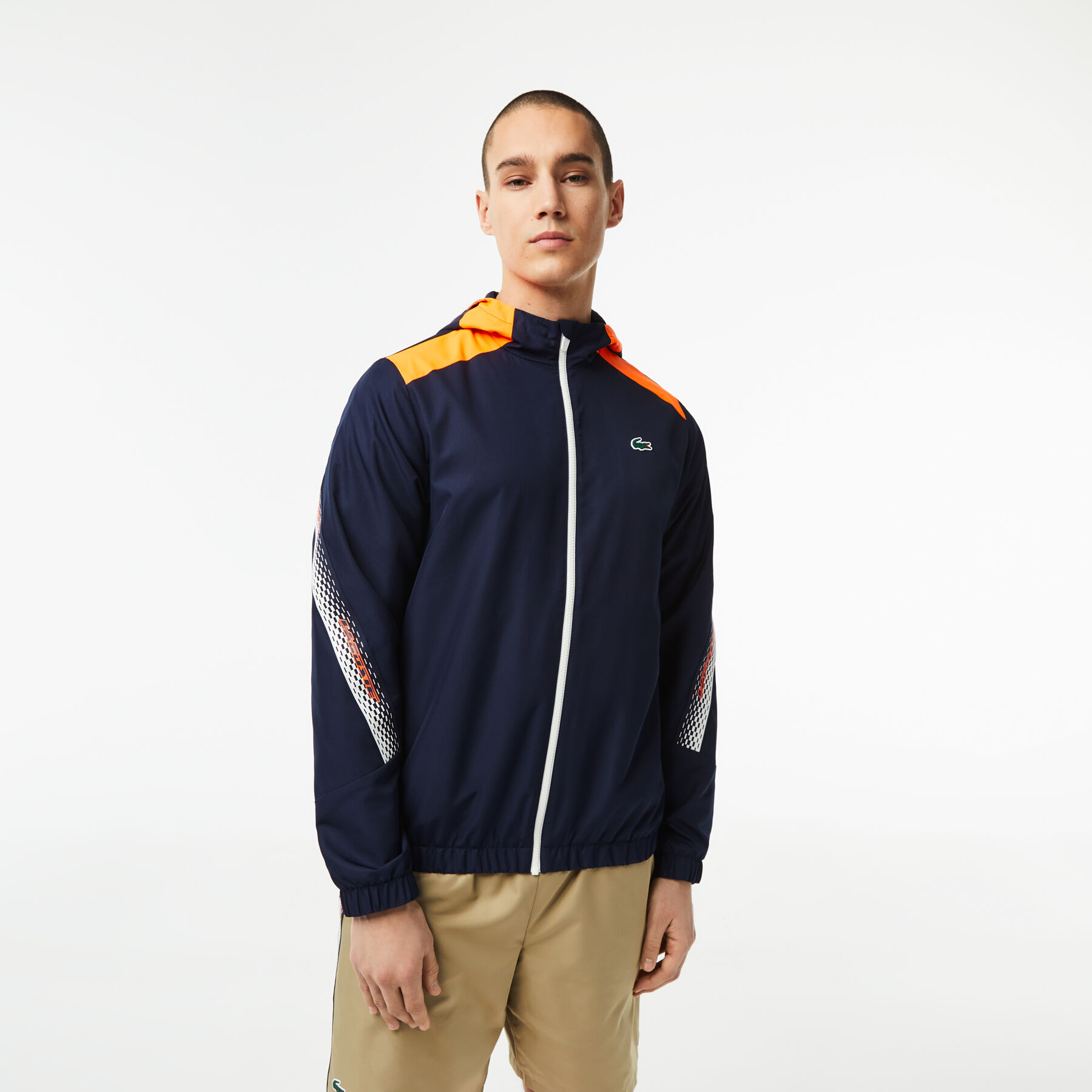 Men’s Lacoste Tennis Recycled Polyester Hooded Jacket men s lacoste tennis recycled polyester hooded jacket
