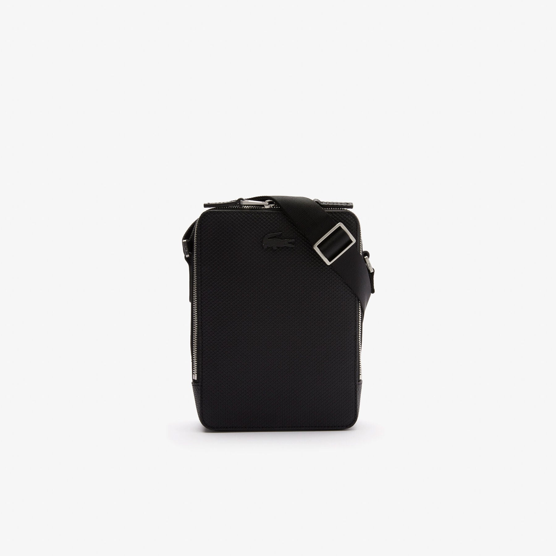 Chantaco Pique Leather Shoulder Bag lacoste chantaco pique leather shoulder bag