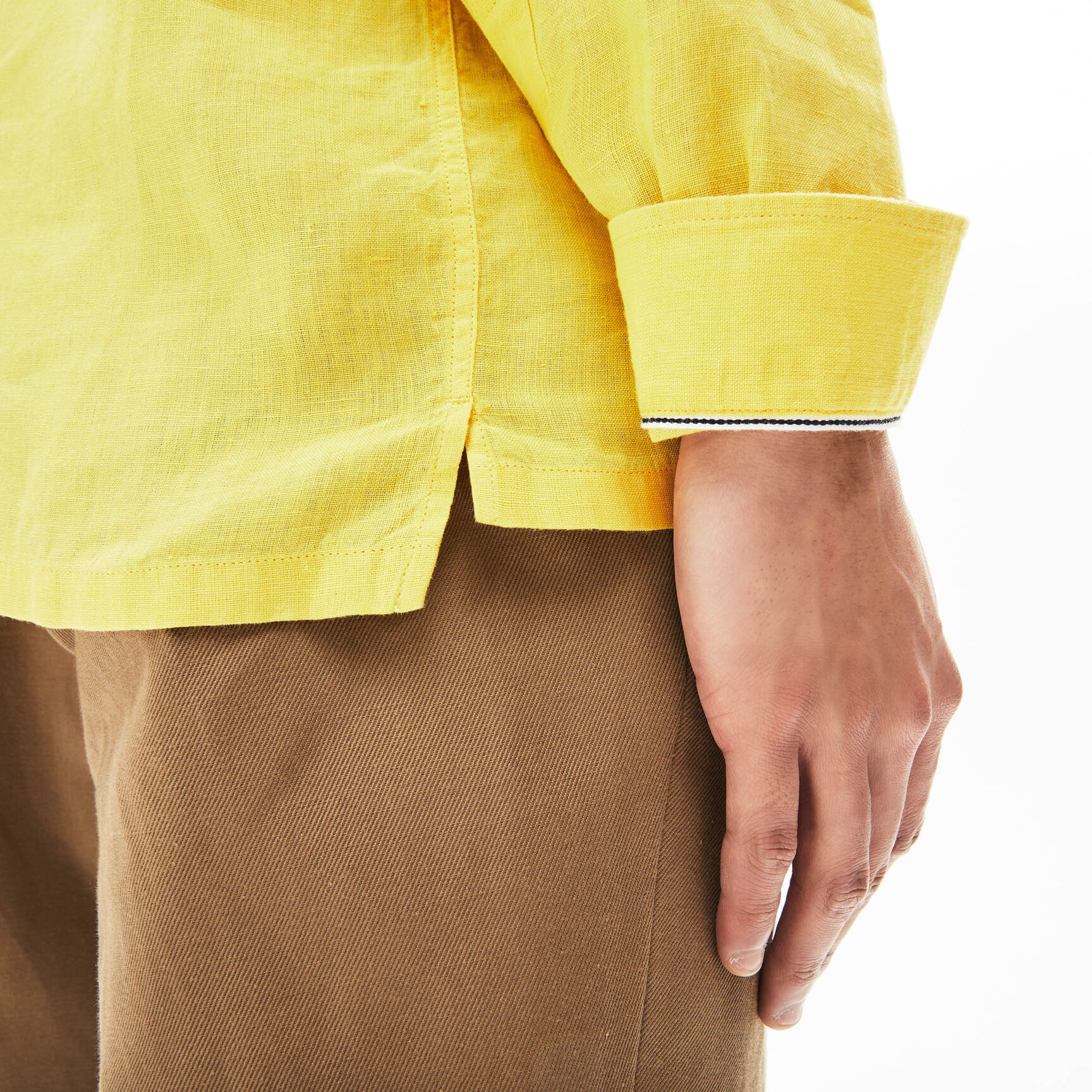 Men's Regular Fit Linen Shirt