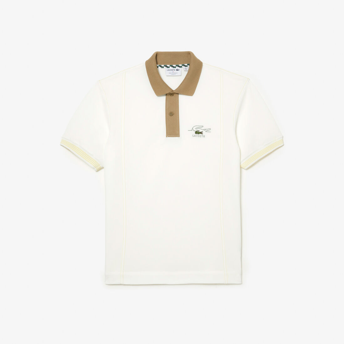Men’s Lacoste Two Tone Organic Cotton Polo Shirt Men’s Lacoste Two Tone Organic Cotton Polo Shirt