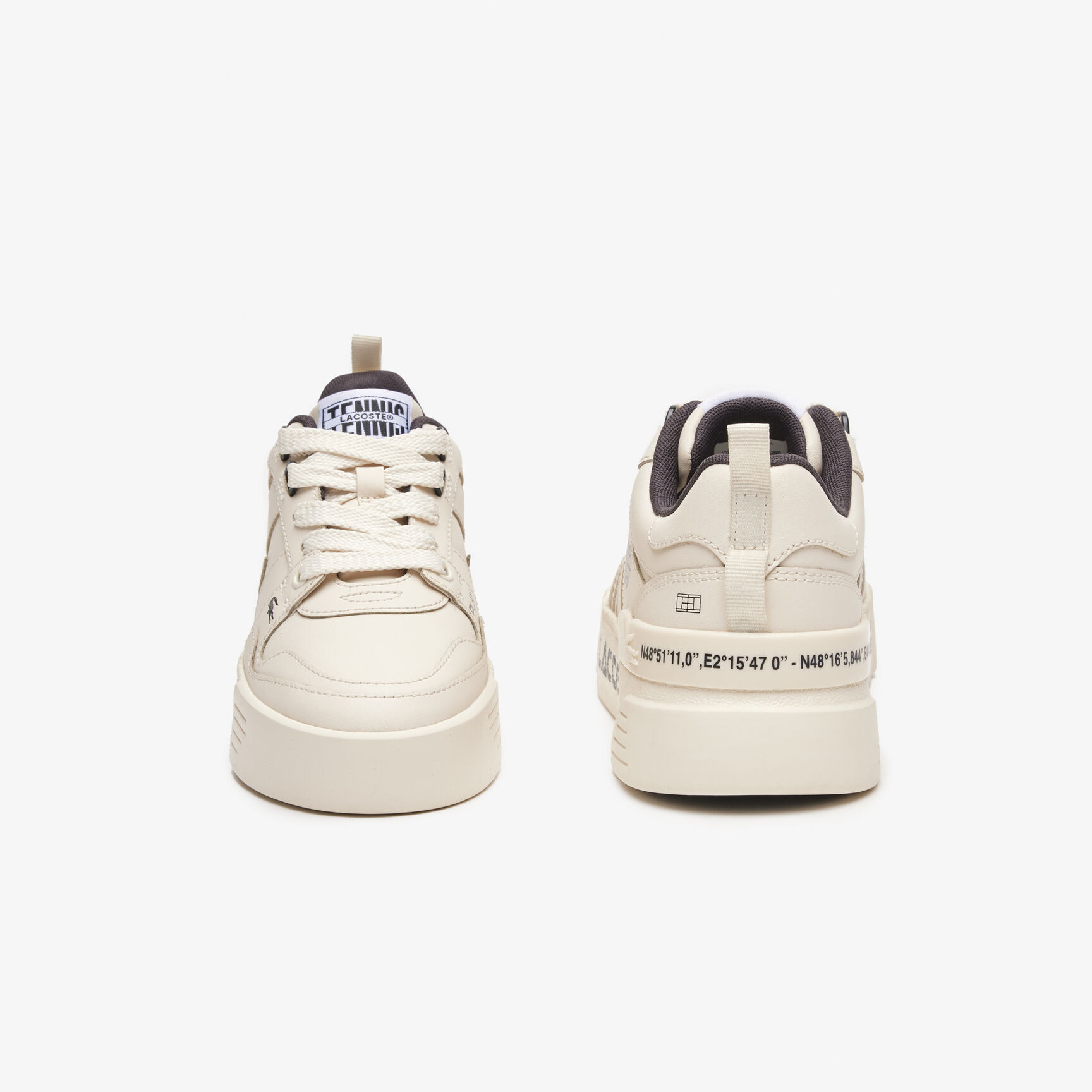 Women's Branded Leather L002 Trainers