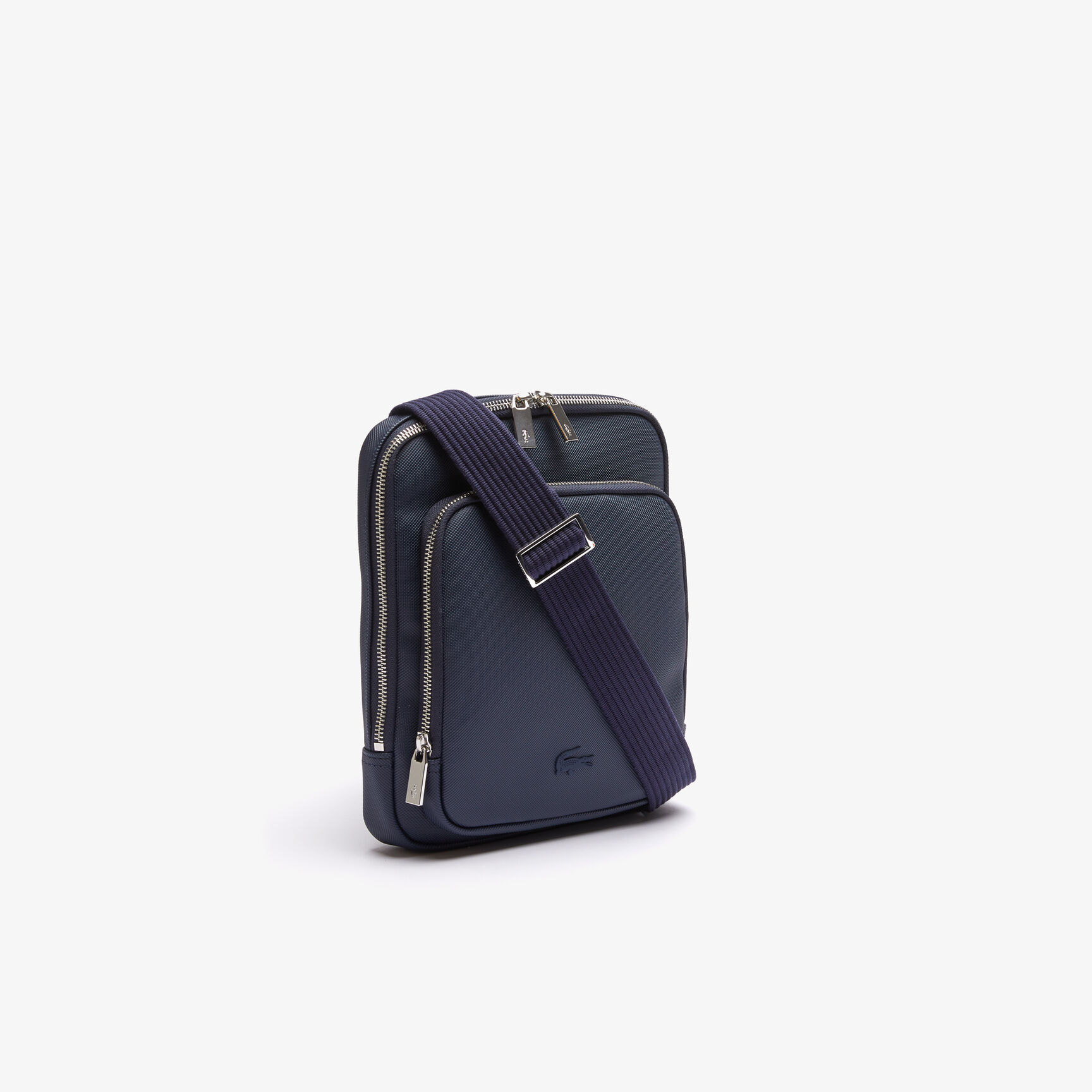 Men's Classic Zippered Pocket Rectangular Crossbody Bag Men's Classic Zippered Pocket Rectangular Crossbody Bag