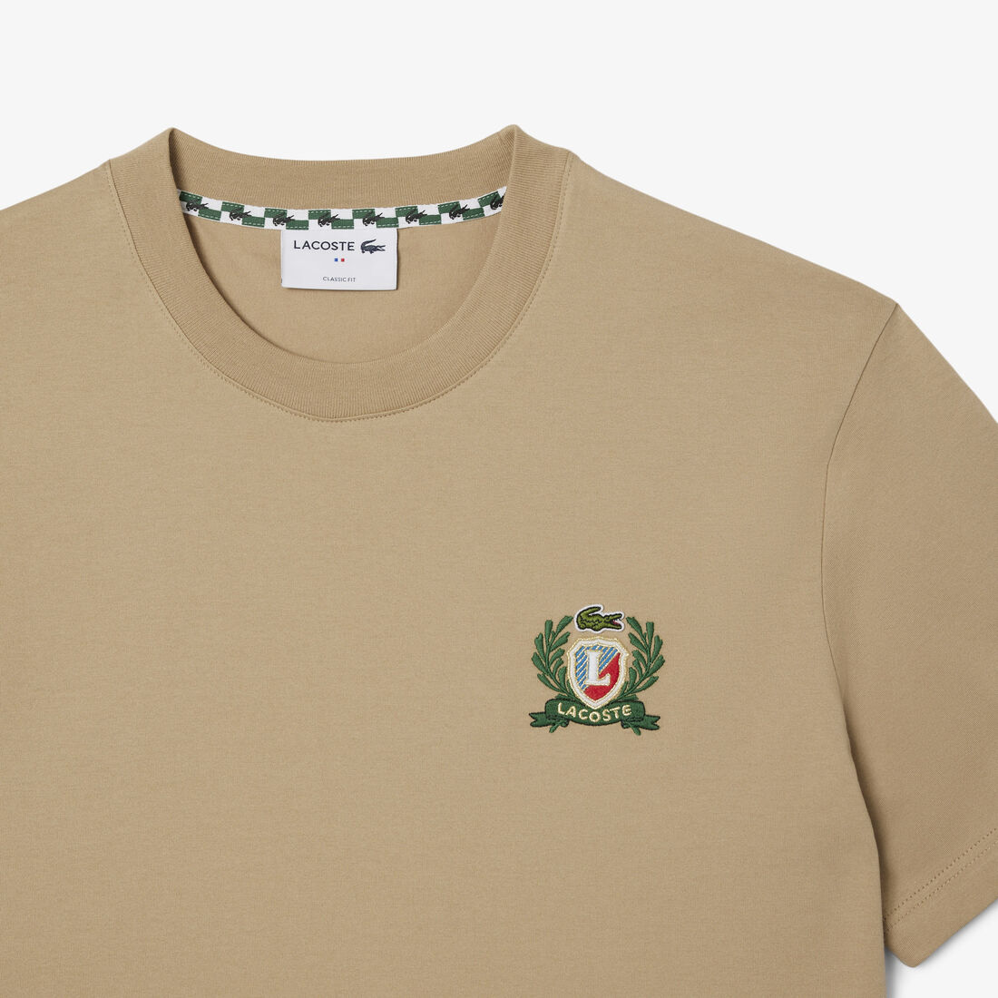 French Made Embroidered Badge T-shirt French Made Embroidered Badge T-shirt