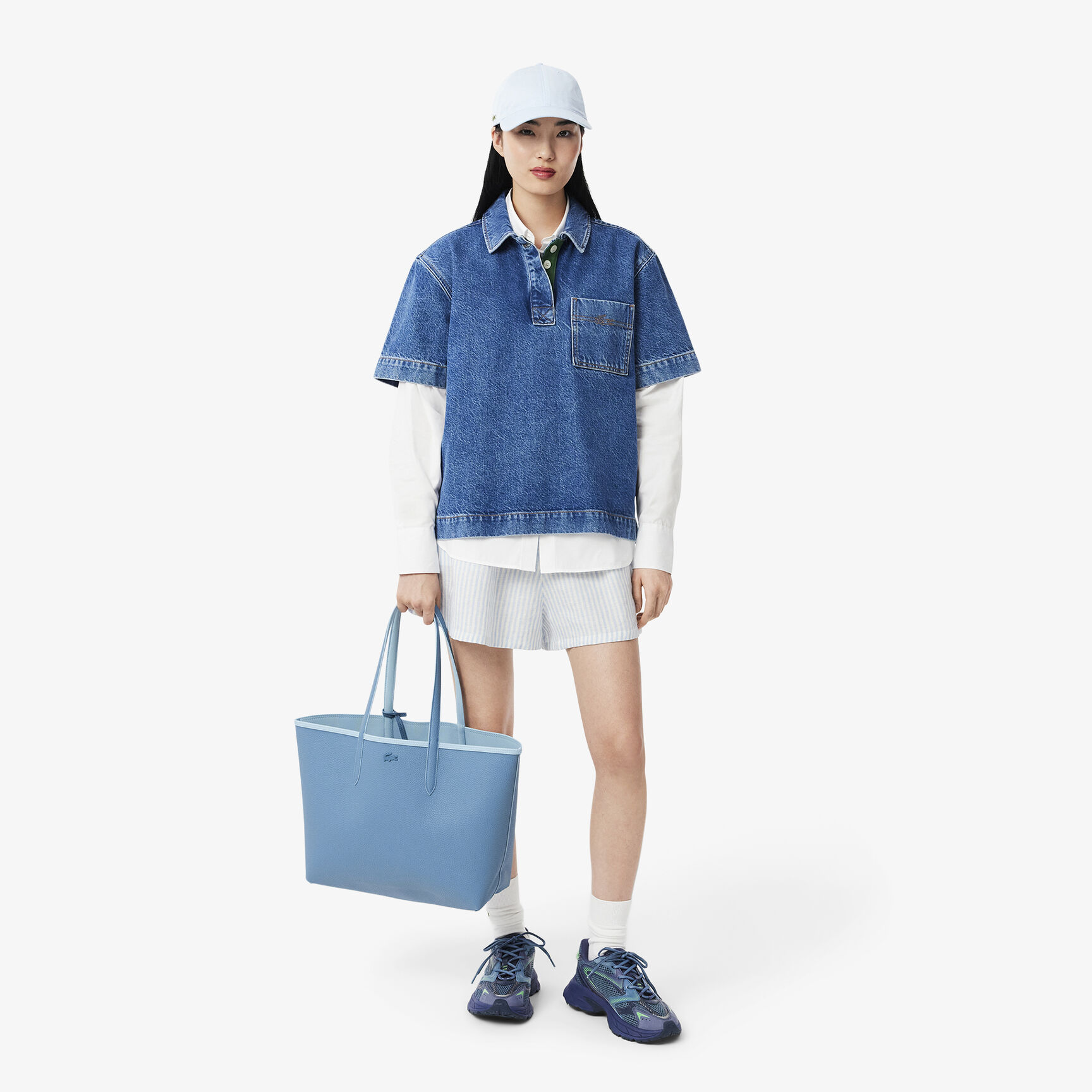 Anna Reversible Tote with Pouch