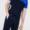 men s lacoste sport run resistant piqu  trackpants