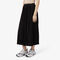 lacoste long pleated elasticated waist skirt