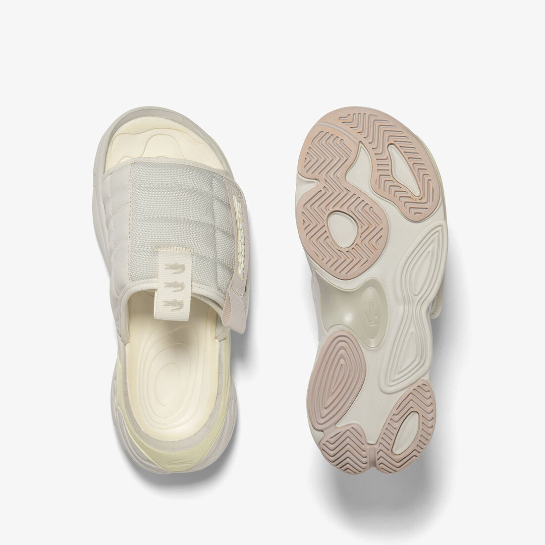 Women's Lacoste AceSlide Synthetic Slides Women's Lacoste AceSlide Synthetic Slides