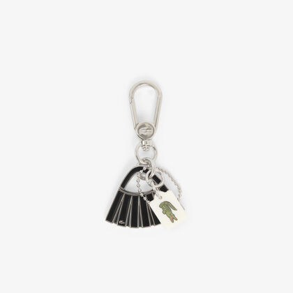 lacoste lenglen l charms key ring