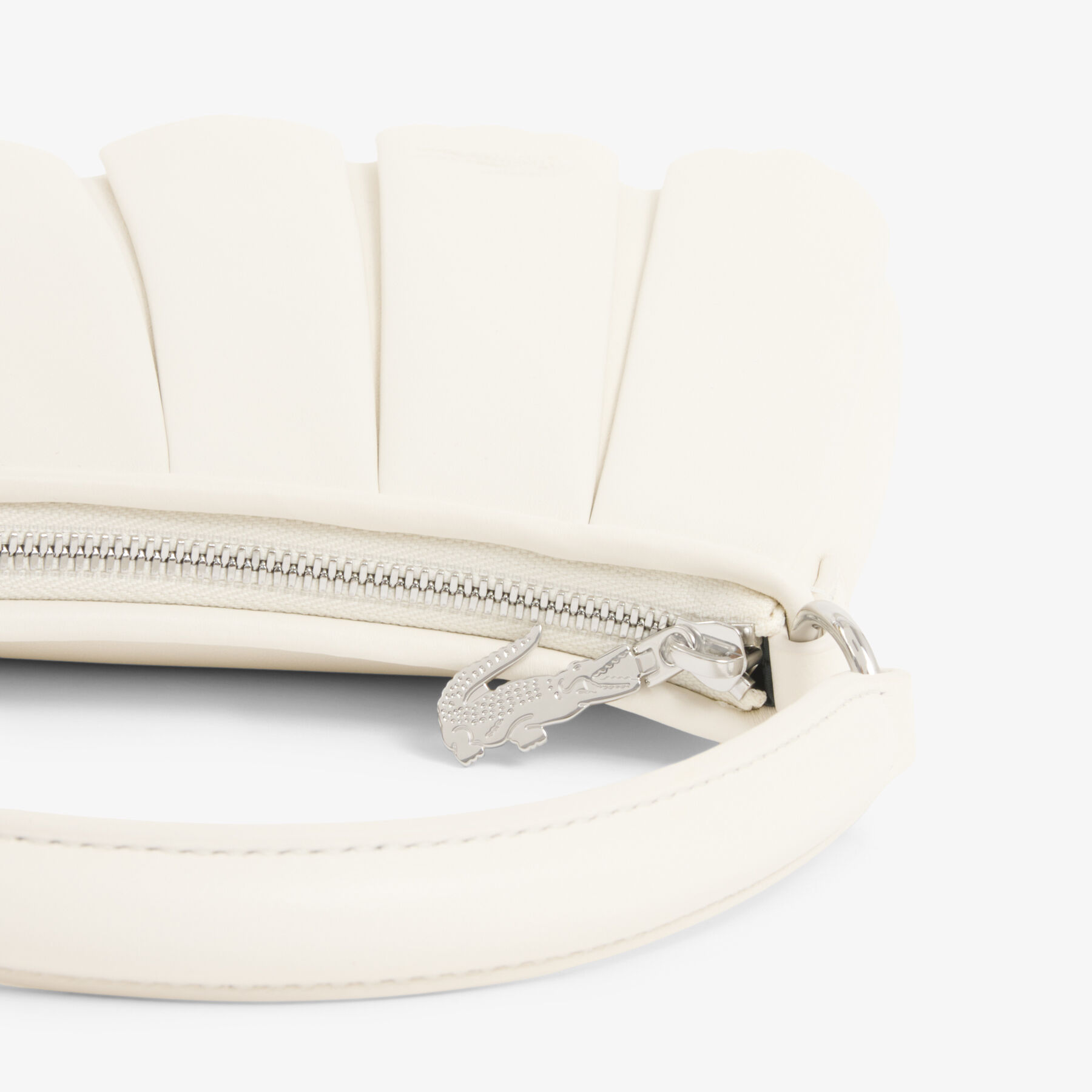 lacoste small lenglen leather purse