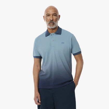 Classic Fit Ombre Print L.12.12 Polo Shirt