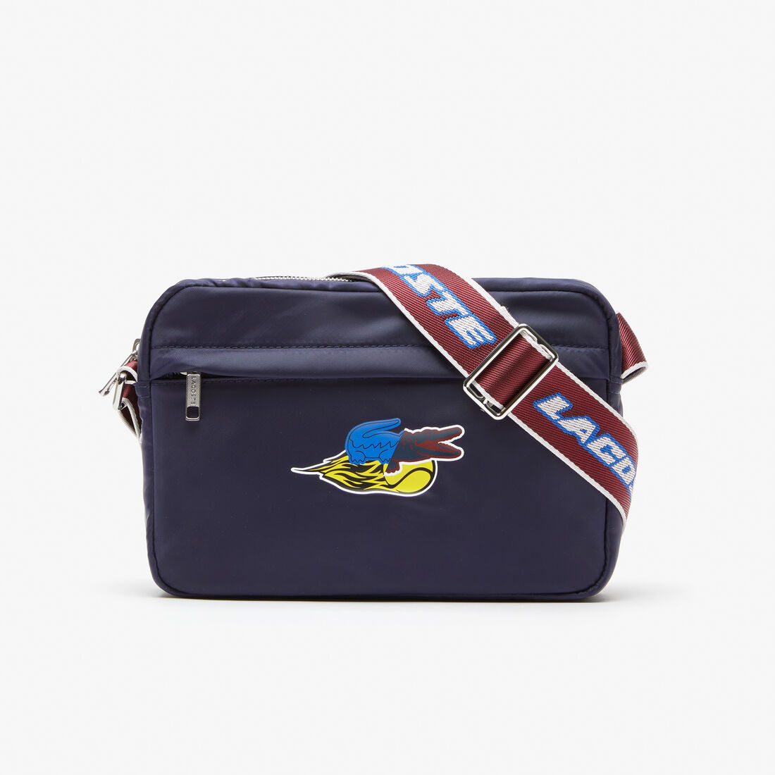 Women's Holiday Branded Strap And Badge Crossover Bag