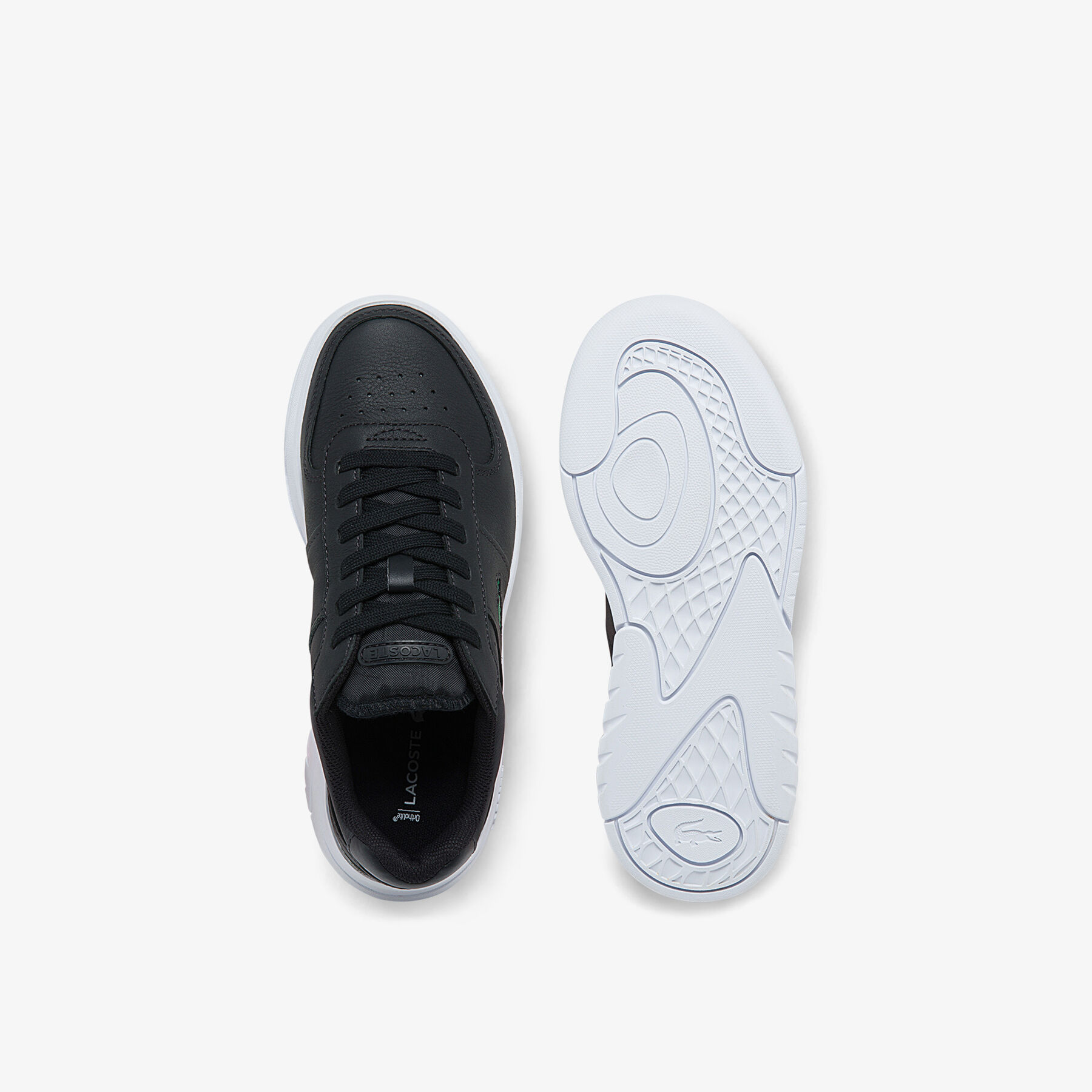 Women's Game Advance Leather and Synthetic Trainers lacoste women s game advance leather and synthetic trainers
