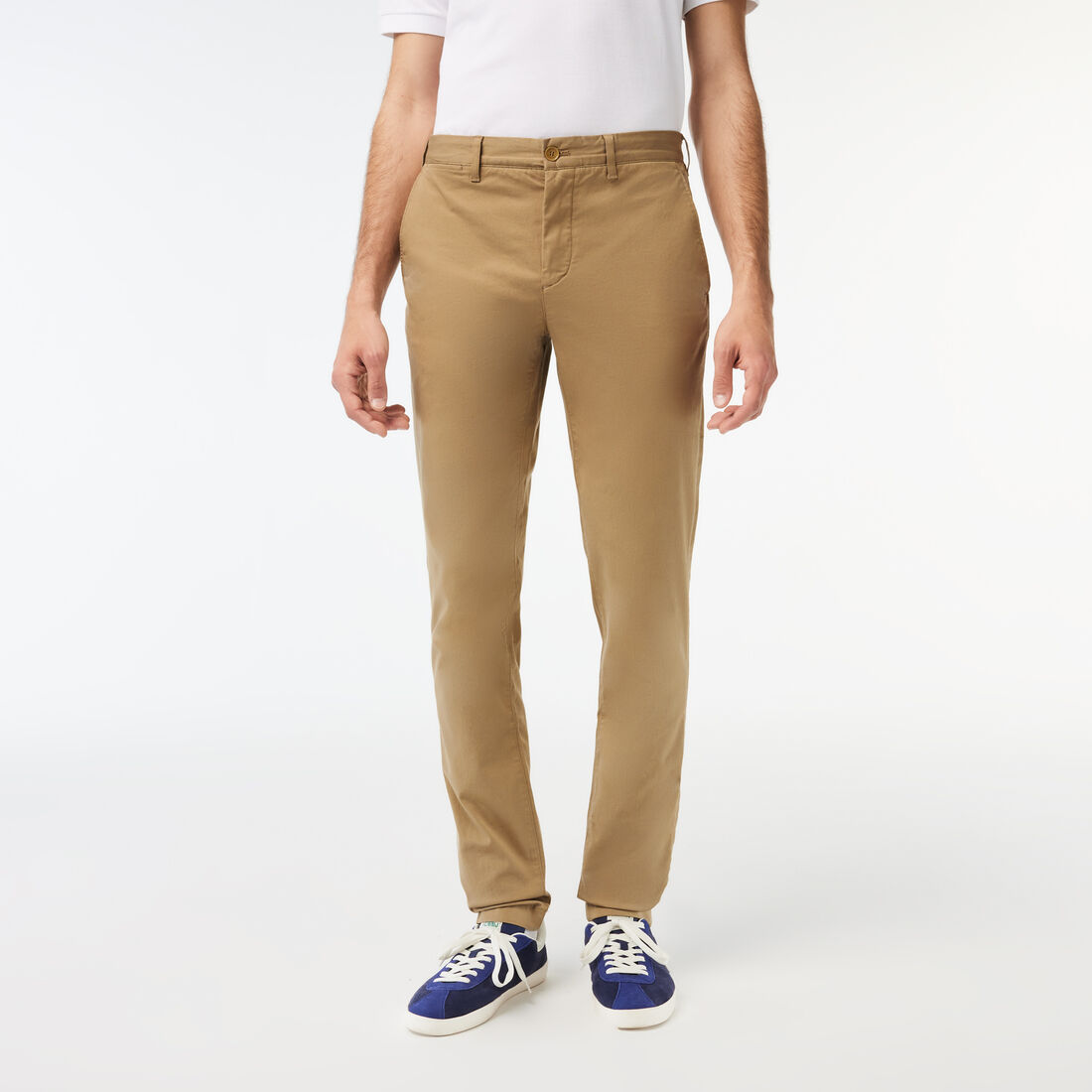 Men's New Classic Slim Fit Stretch Cotton Trousers Men's New Classic Slim Fit Stretch Cotton Trousers