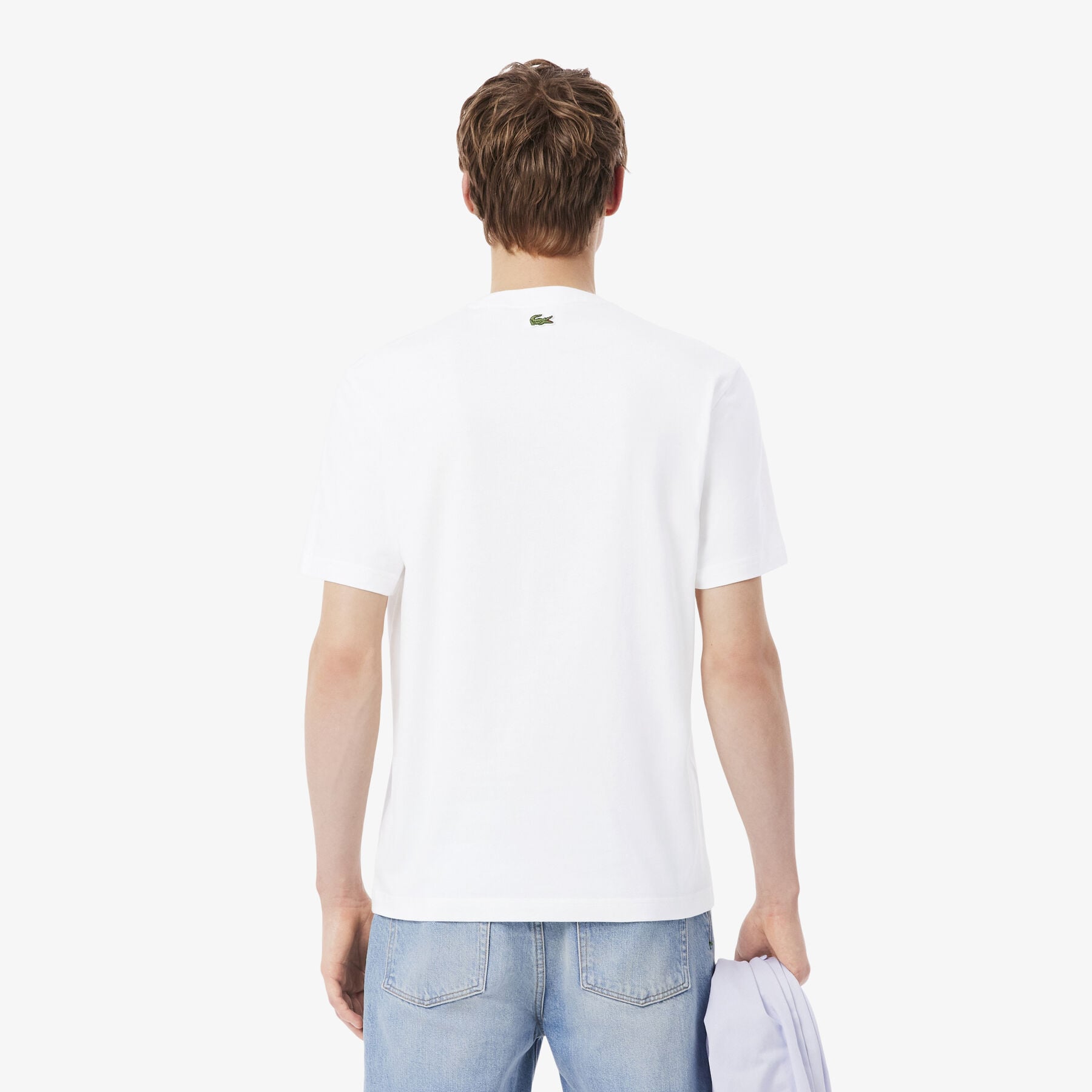 Printed Cotton T-shirt lacoste printed cotton t shirt