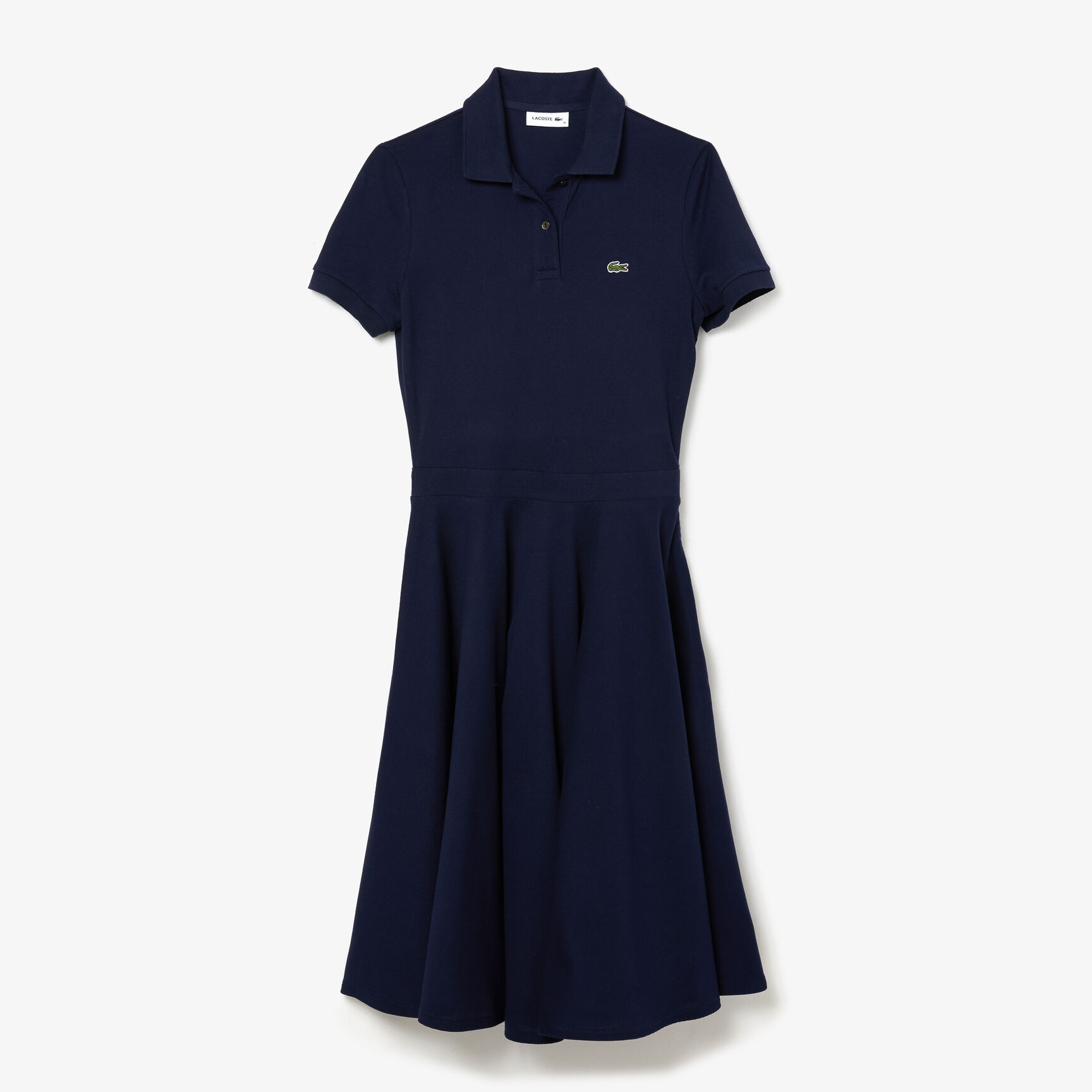 Women’s Fitted Cotton Piqué Polo Dress Women’s Fitted Cotton Piqué Polo Dress