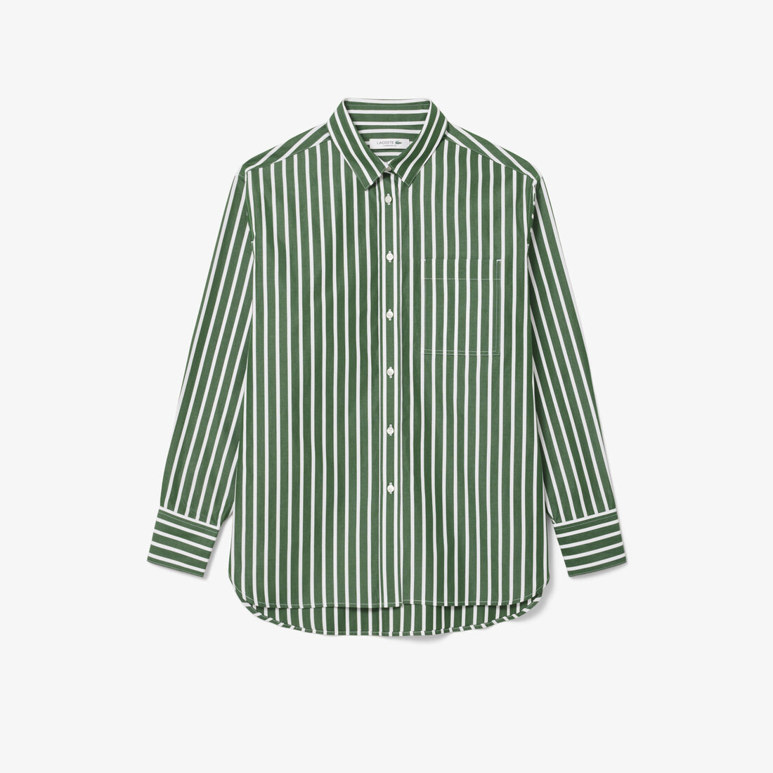 قميص بوبلين قطني كبير الحجم قميص بوبلين قطني كبير الحجم