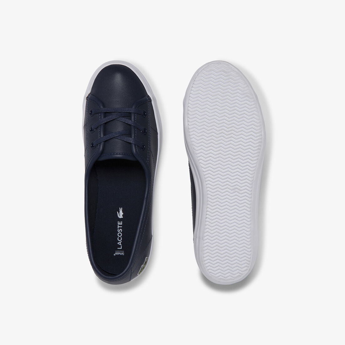 سنيكرز زيان جلد بنعل سميك للنساء سنيكرز زيان جلد بنعل سميك للنساء