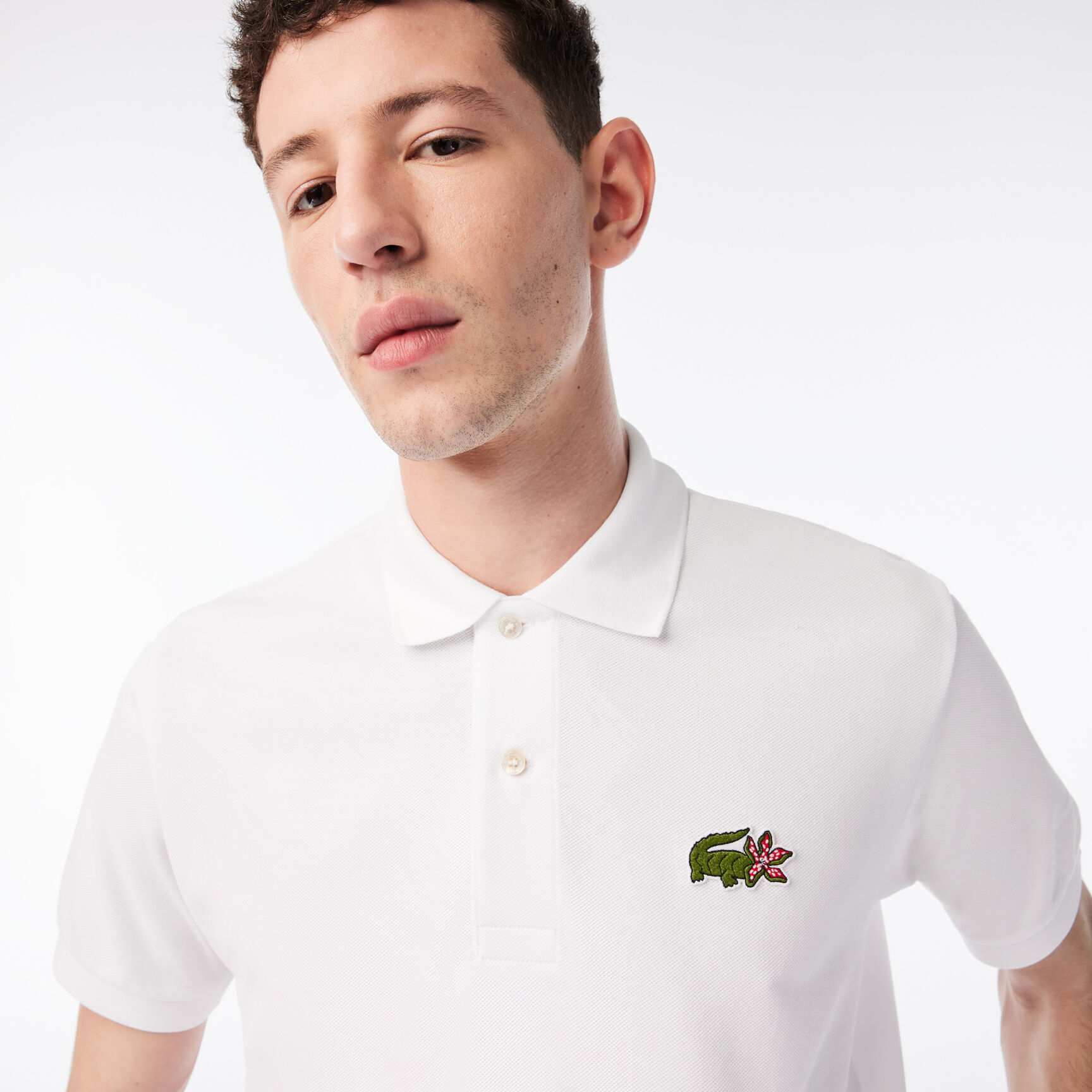 Men&rsquo;s Lacoste x Netflix Organic Cotton Polo Shirt