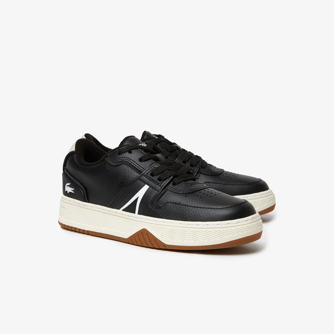 Women's Lacoste L001 Leather Color-Block Sneakers Women's Lacoste L001 Leather Color-Block Sneakers