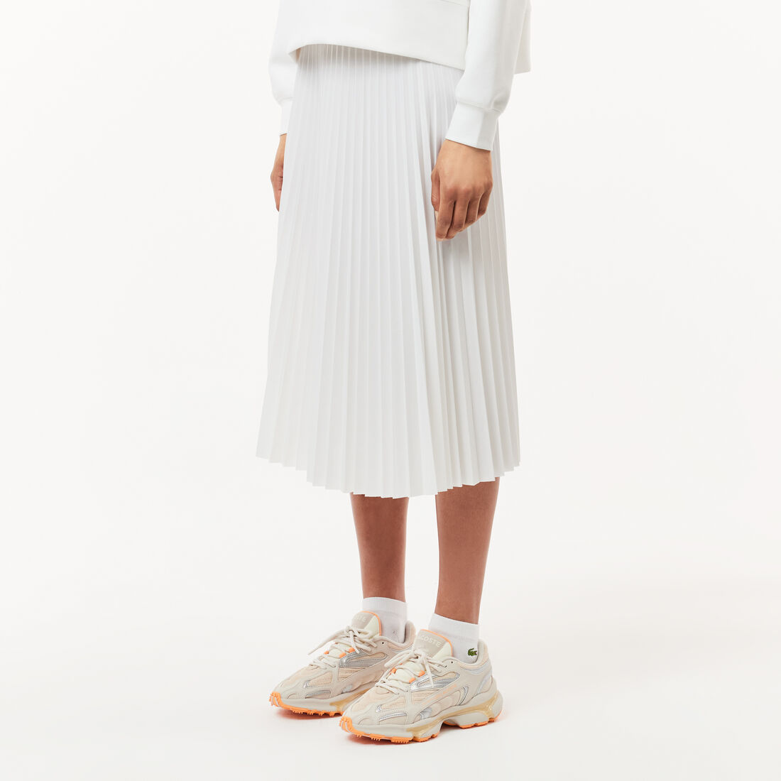 تنورة نسائية بطيات بخصر مطاطي تنورة نسائية بطيات بخصر مطاطي