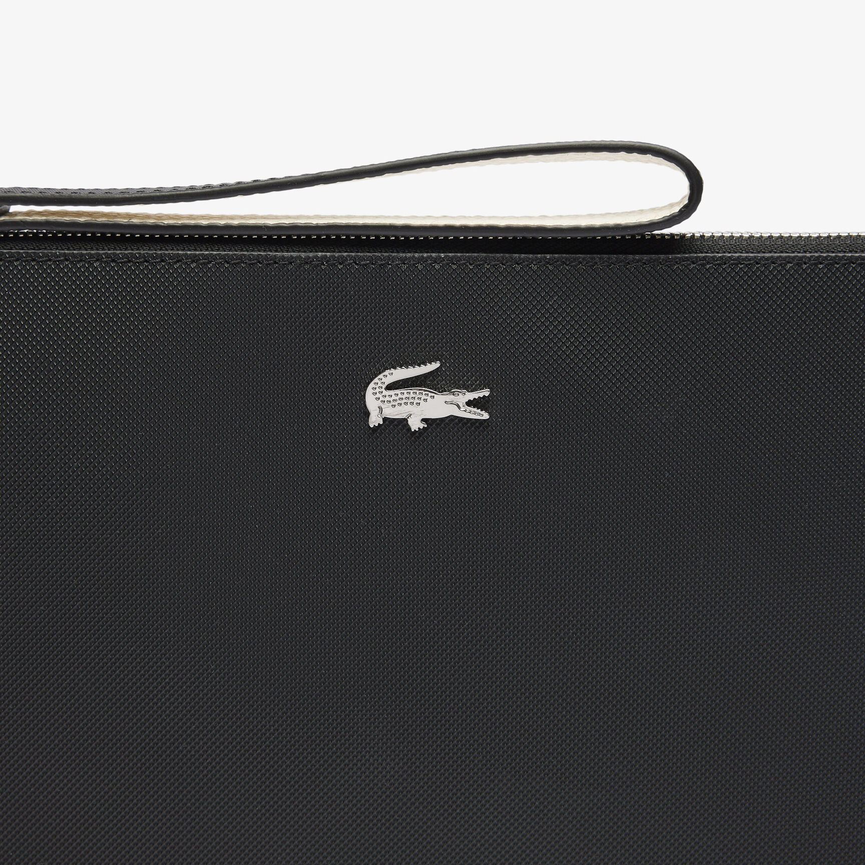 Anna Coated Pique Canvas Pouch