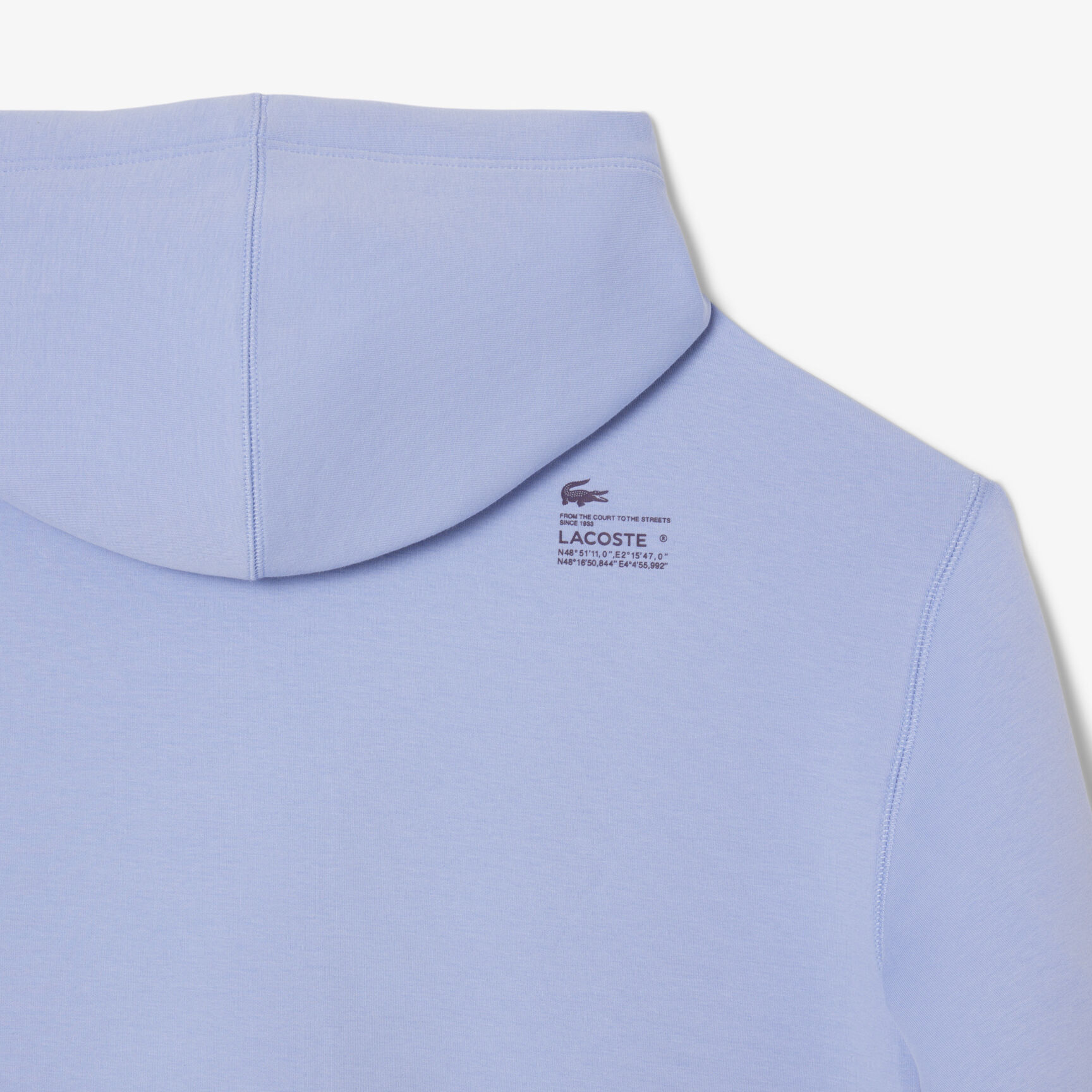 Short Cut Cotton Hoodie