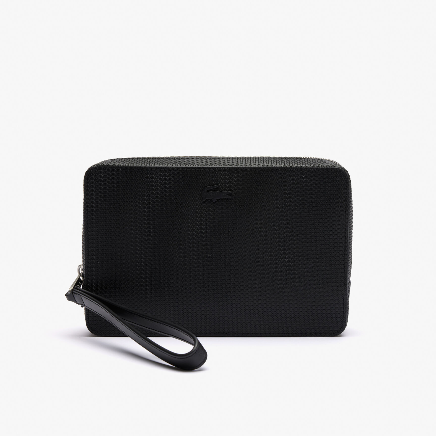 Chantaco Pique Leather Zipped Pouch