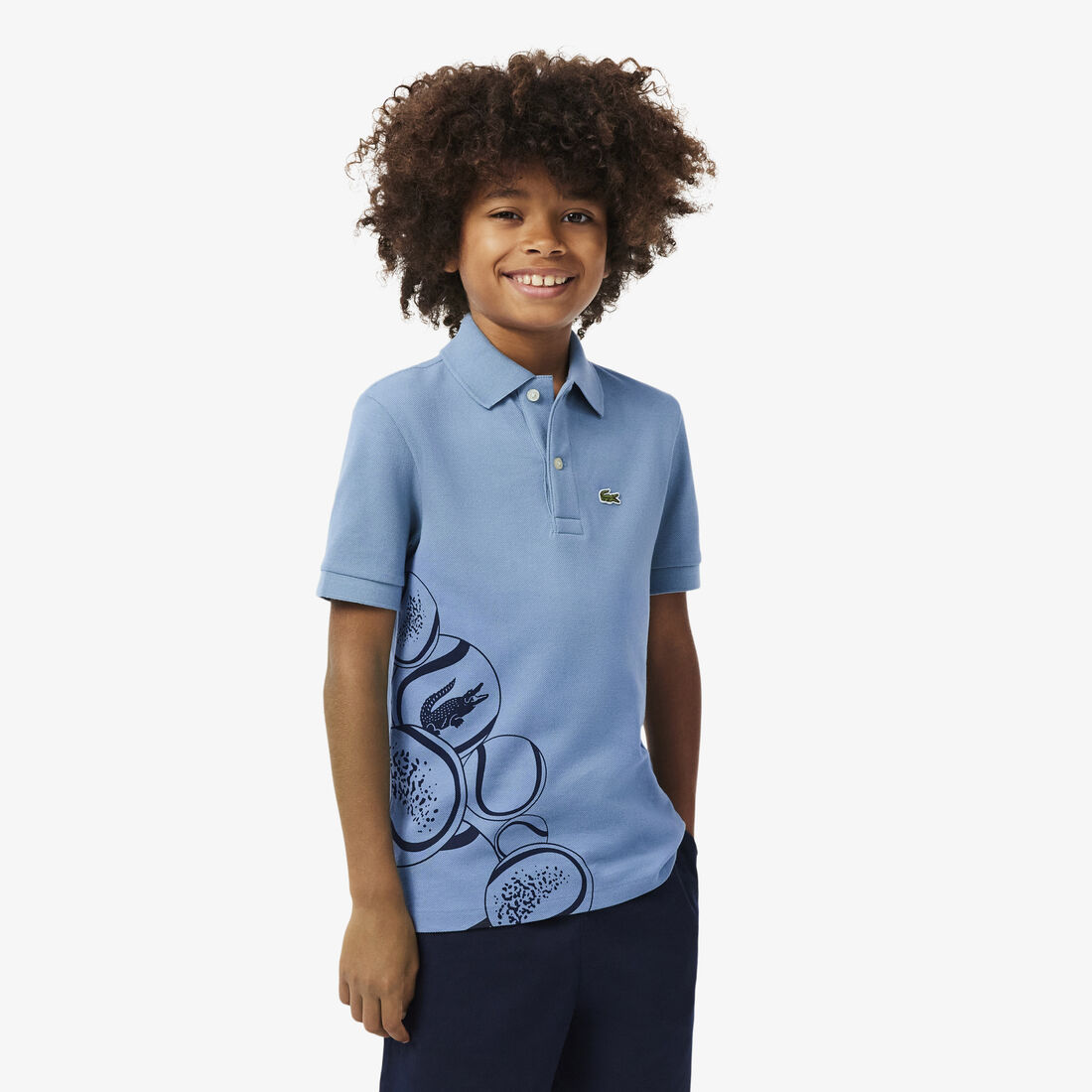 Mini Pique Print Polo Shirt lacoste mini pique print polo shirt