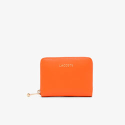 small lacoste casual zipped billfold