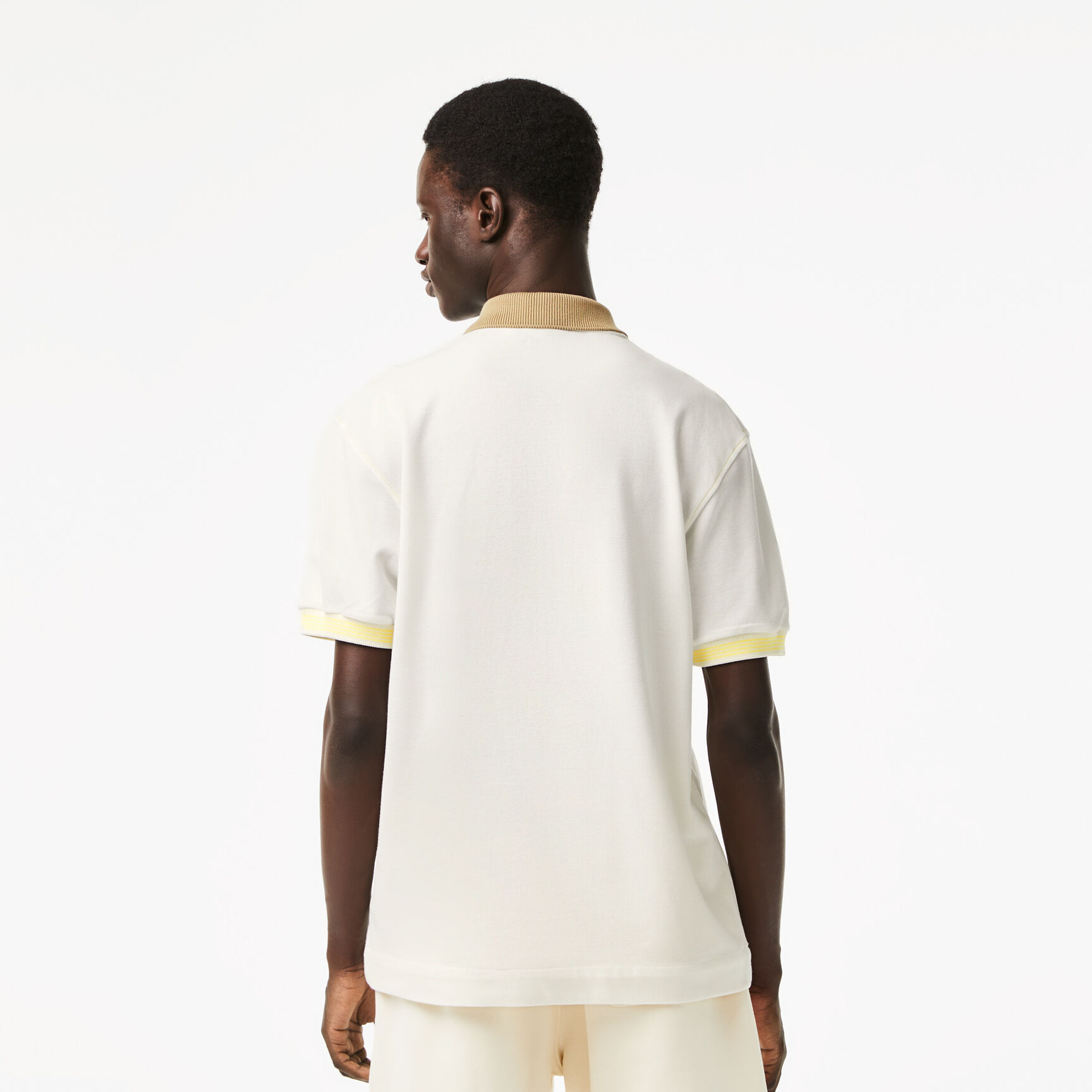 Men’s Lacoste Two Tone Organic Cotton Polo Shirt Men’s Lacoste Two Tone Organic Cotton Polo Shirt