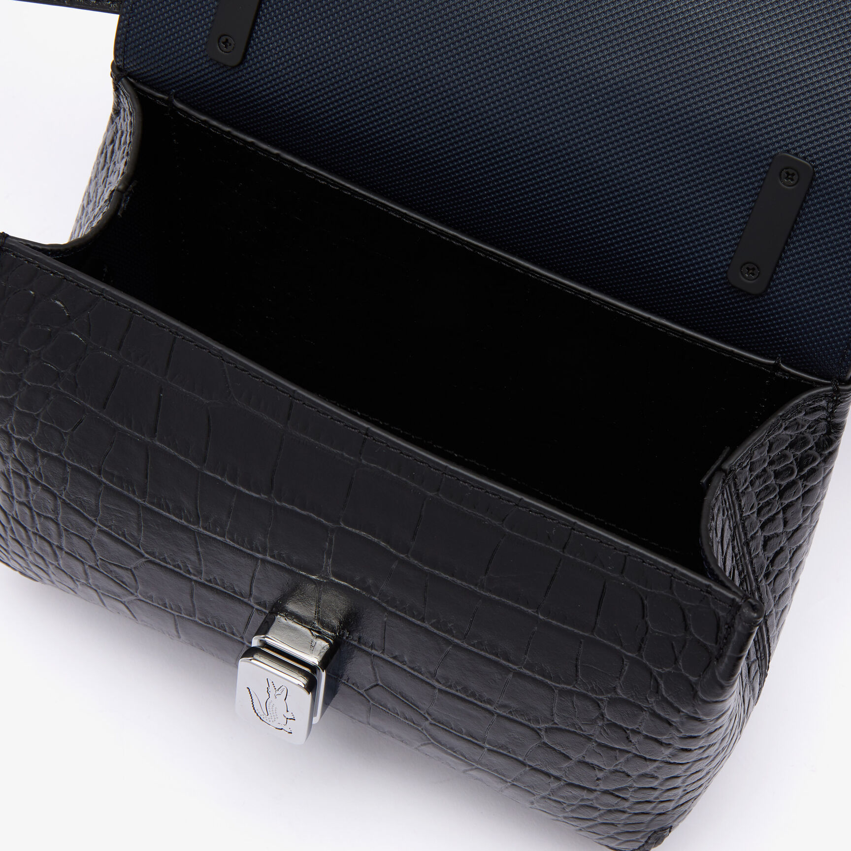 Women&rsquo;s Amelia Metal Clasp Embossed Leather Handbag