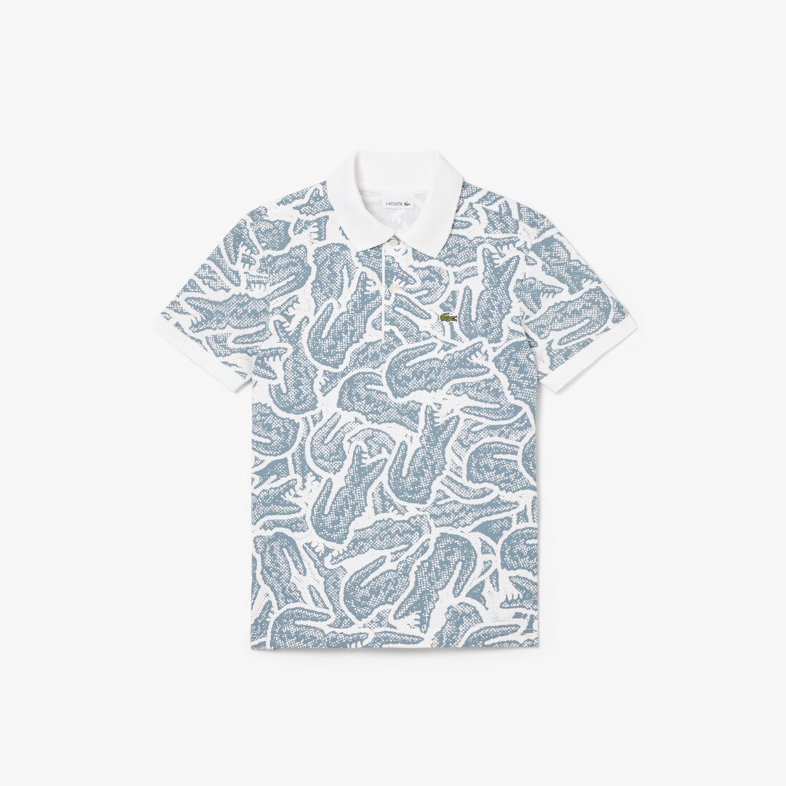 Petit Pique Print Polo Shirt Petit Pique Print Polo Shirt