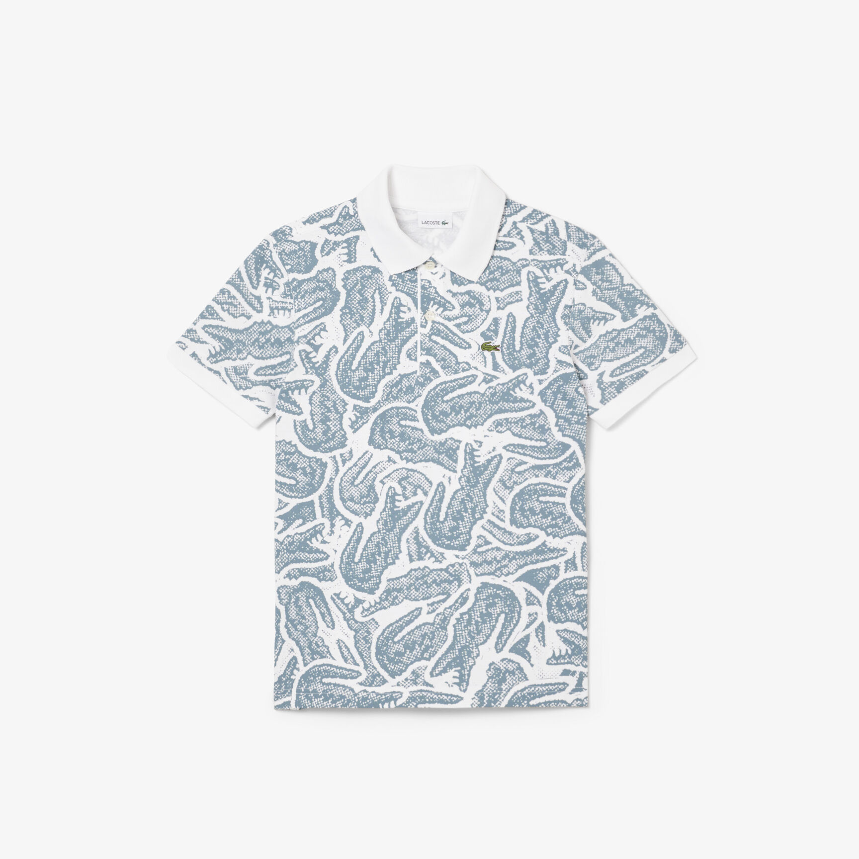 Petit Pique Print Polo Shirt Petit Pique Print Polo Shirt