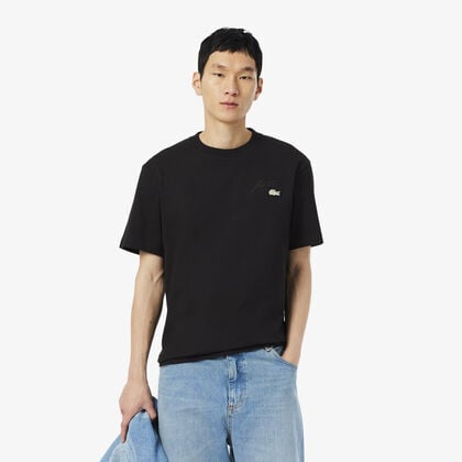 Heavy Jersey Embroidered Signature T-shirt