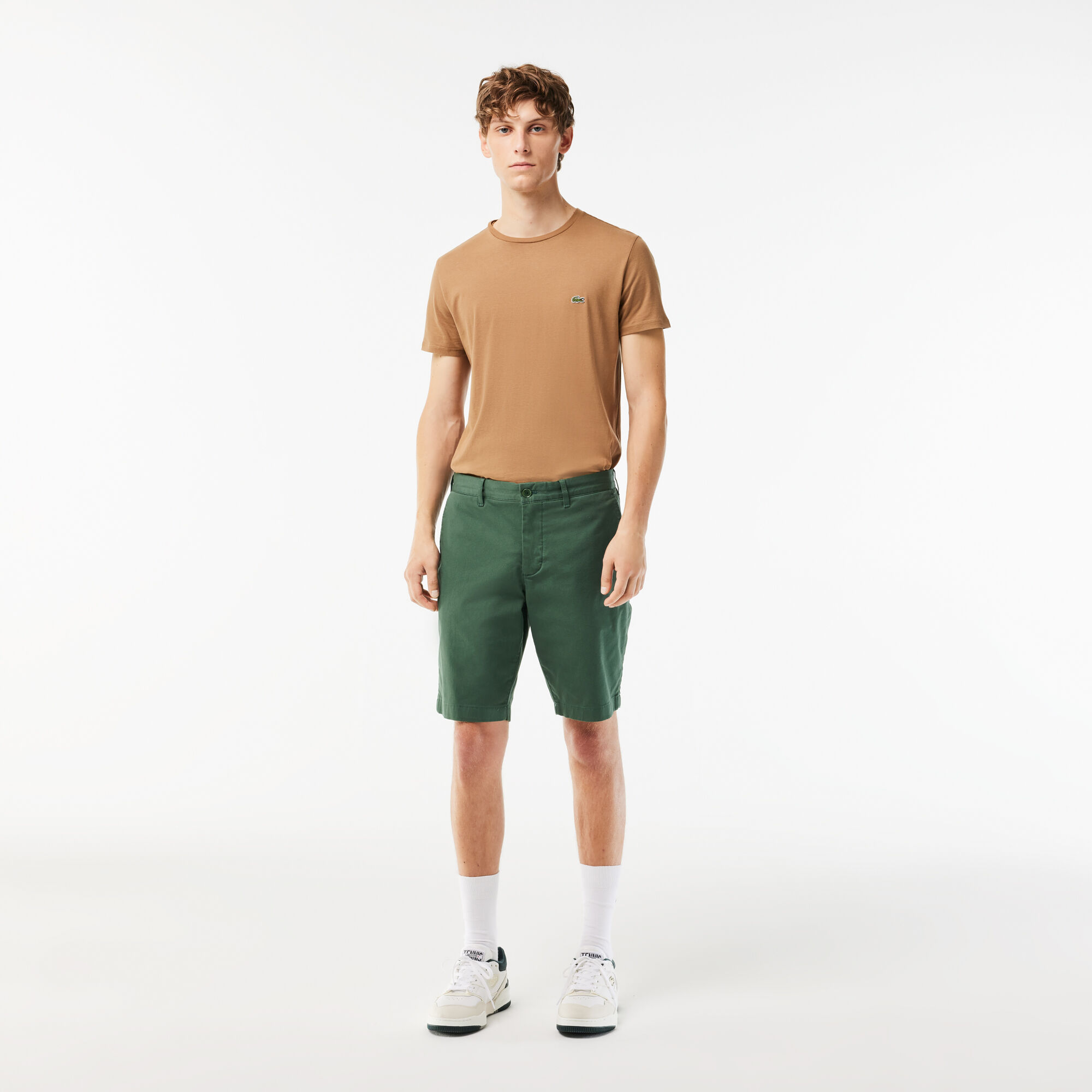 Lacoste slim fit bermuda shorts discount