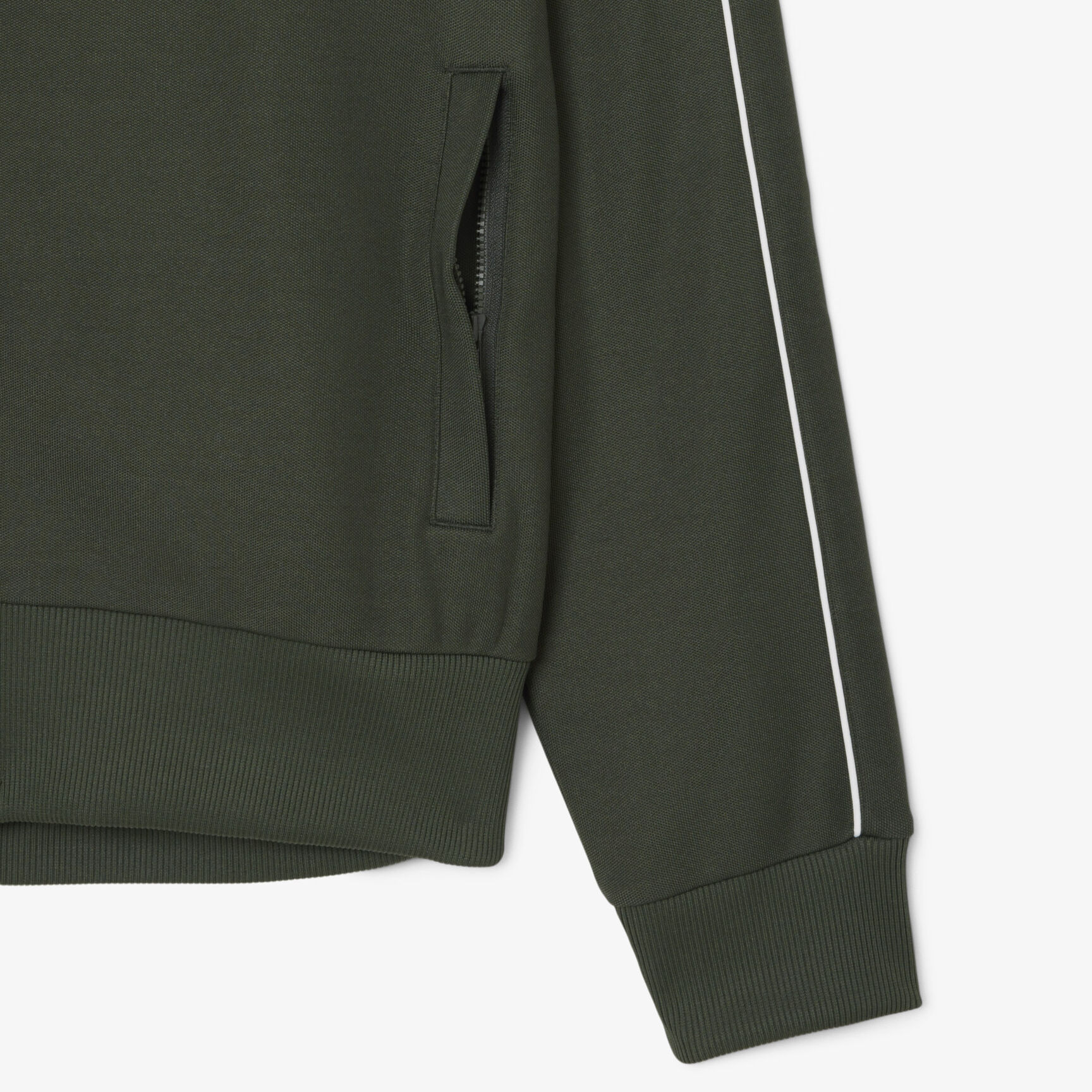 Paris Pique Zip Front Track Jacket