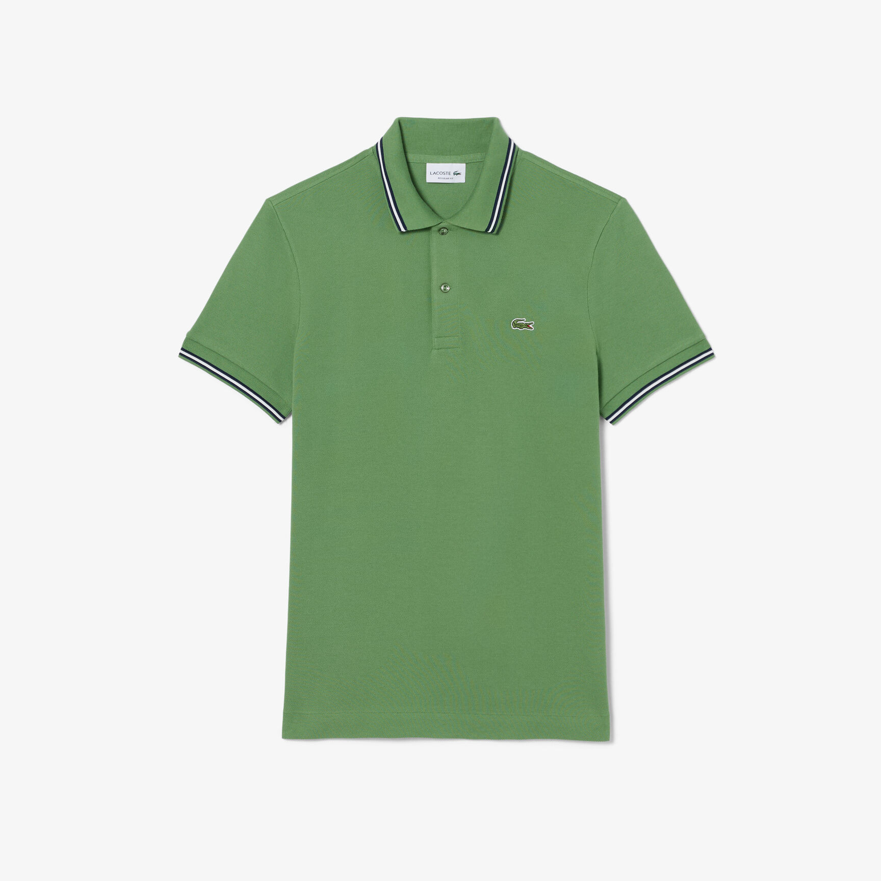 Regular Fit Trim Accent L.12.12 Polo Shirt Regular Fit Trim Accent L.12.12 Polo Shirt