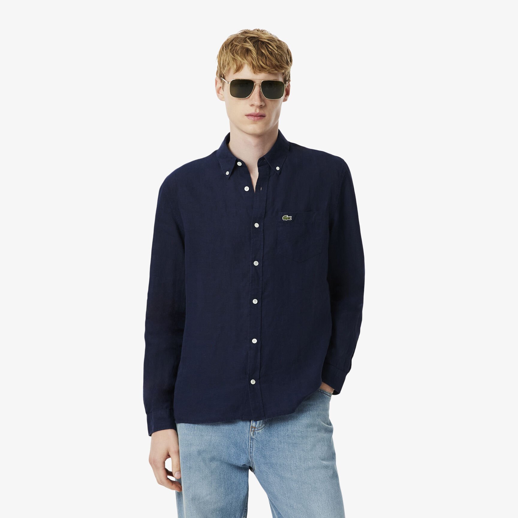 Regular Fit Linen Shirt Regular Fit Linen Shirt