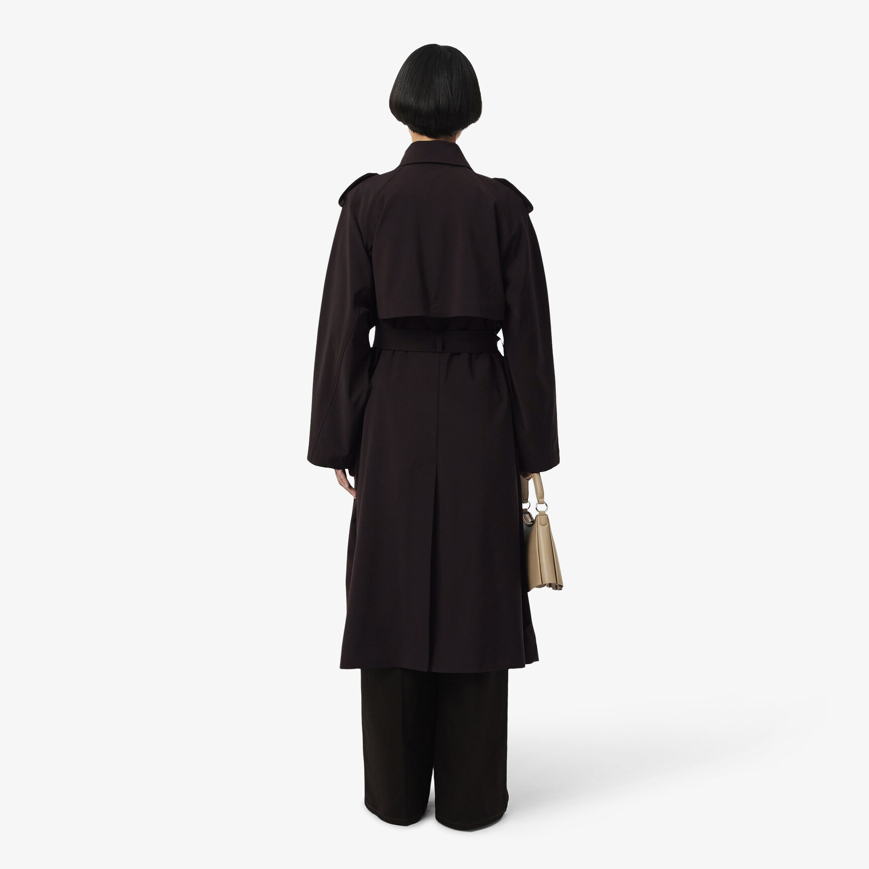 Oversized Wool Blend Trench Coat Oversized Wool Blend Trench Coat